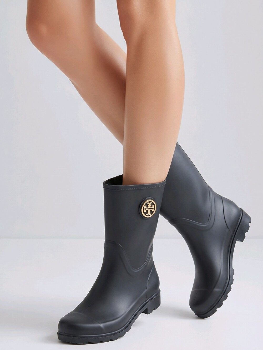 TORY BURCH MAUREEN RAIN BOOT NAVY